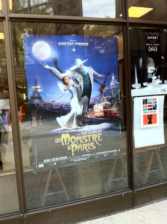 Affiche Monstre à Paris