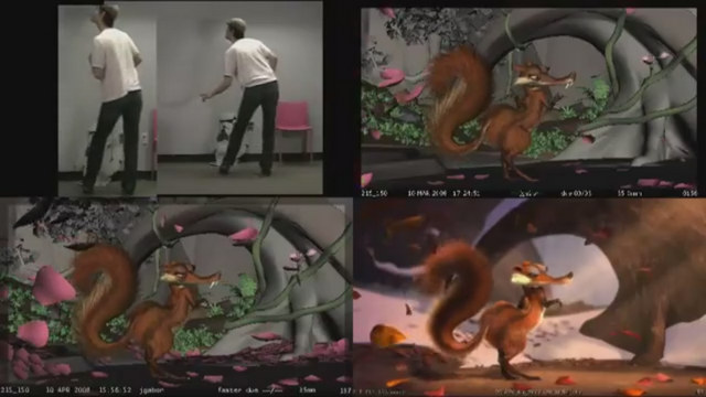 Jeff Gabor : progression de l'animation sur L'Age de Glace 3