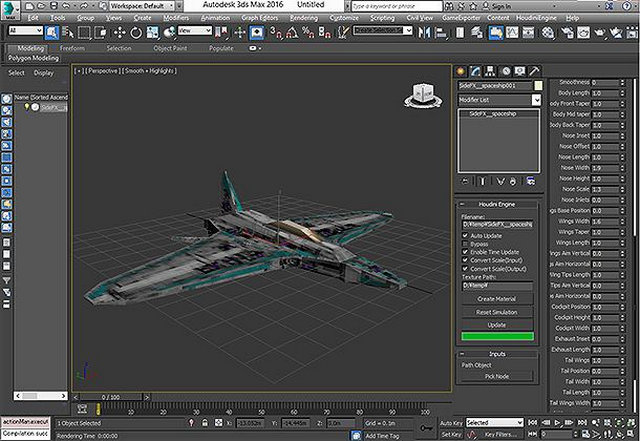 Houdini Engine pour 3ds Max