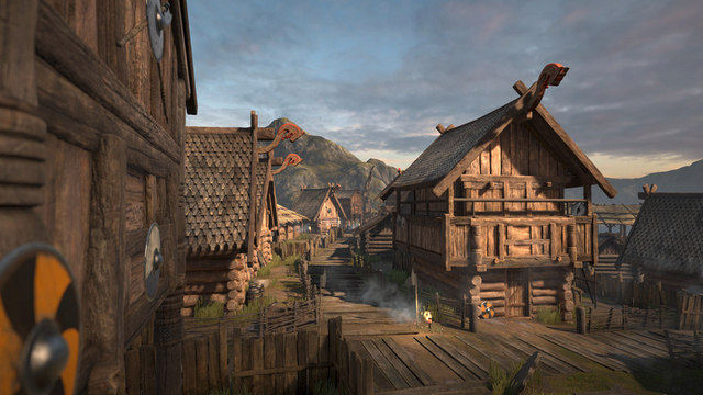 Unity - village viking