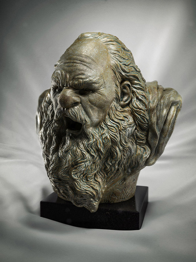Bronze Bust, par Fernando Ometto