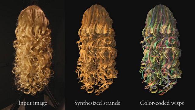 SIGGRAPH 2013 - scan de Cheveux