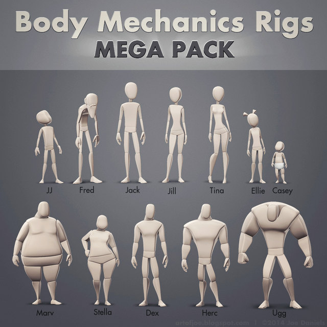 Body mechanics Rigs